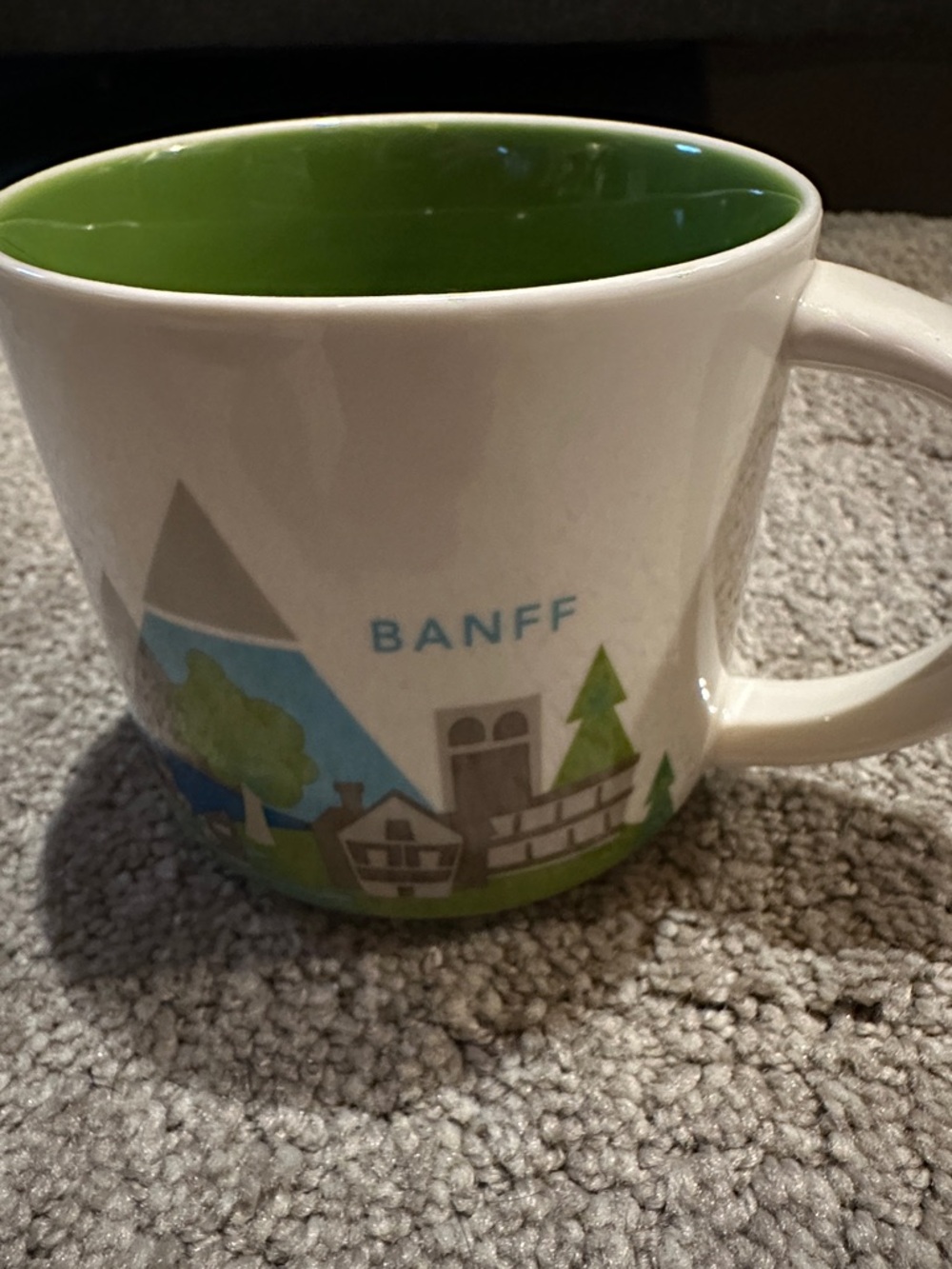 Starbucks Banff You are Here mug- limited edition